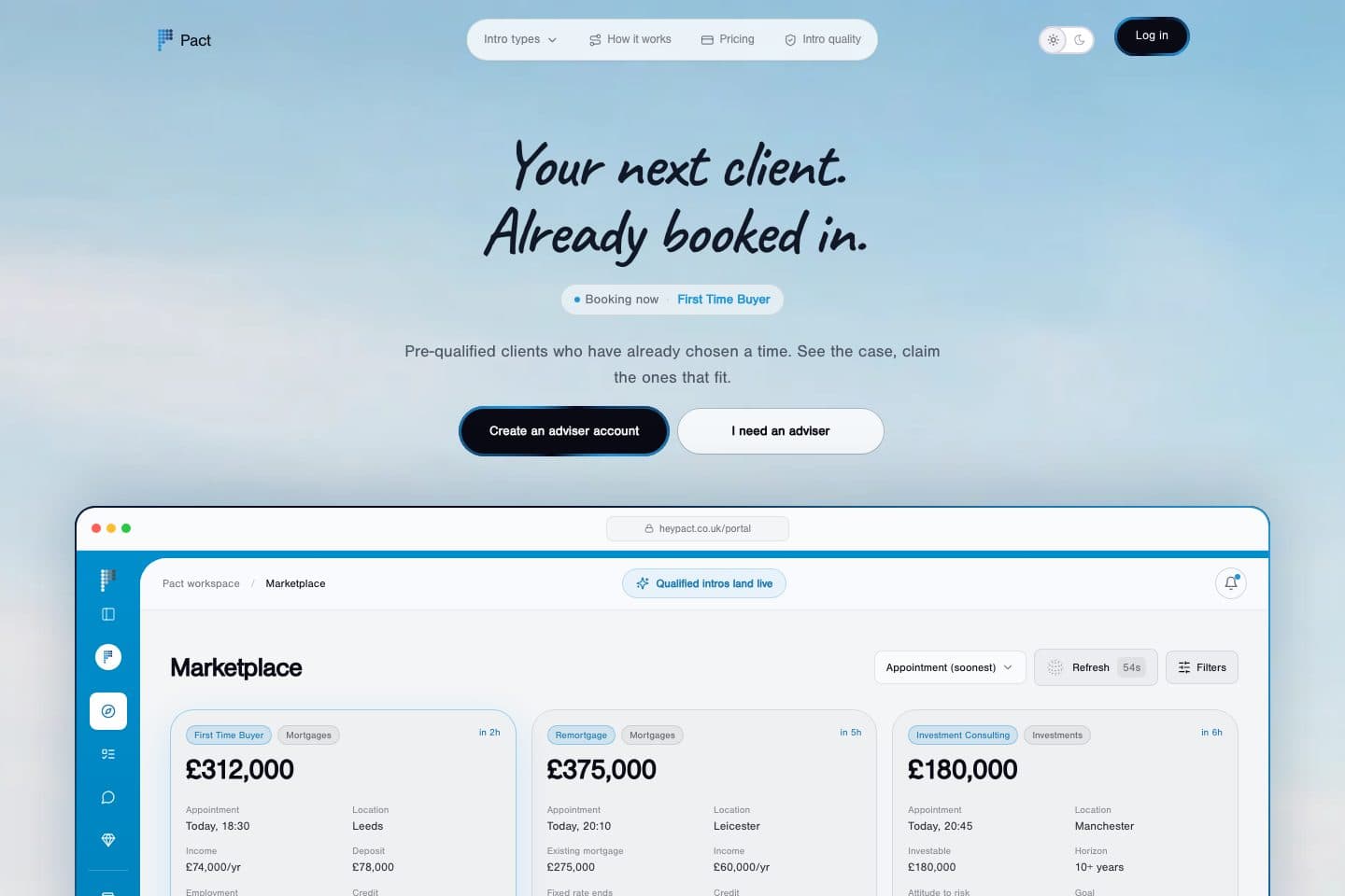Pact website